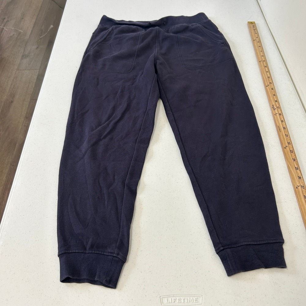 UGG Australia Womens Navy Blue Fleece Joggers Sweatpants Pockets Size M